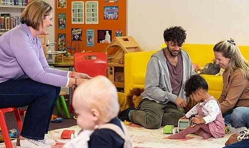 Auch Kinder haben Freude an offenen Treffs.