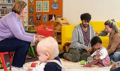 Auch Kinder haben Freude an offenen Treffs.