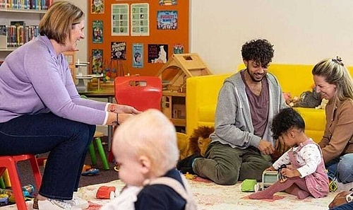 Auch Kinder haben Freude an offenen Treffs.