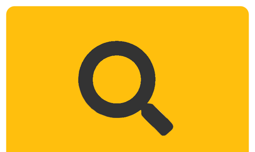 Symbol Suche Frühe Hilfen